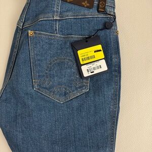 Authentic Louis Vuitton Stonewashed ladies jeans sz 40 with tag.